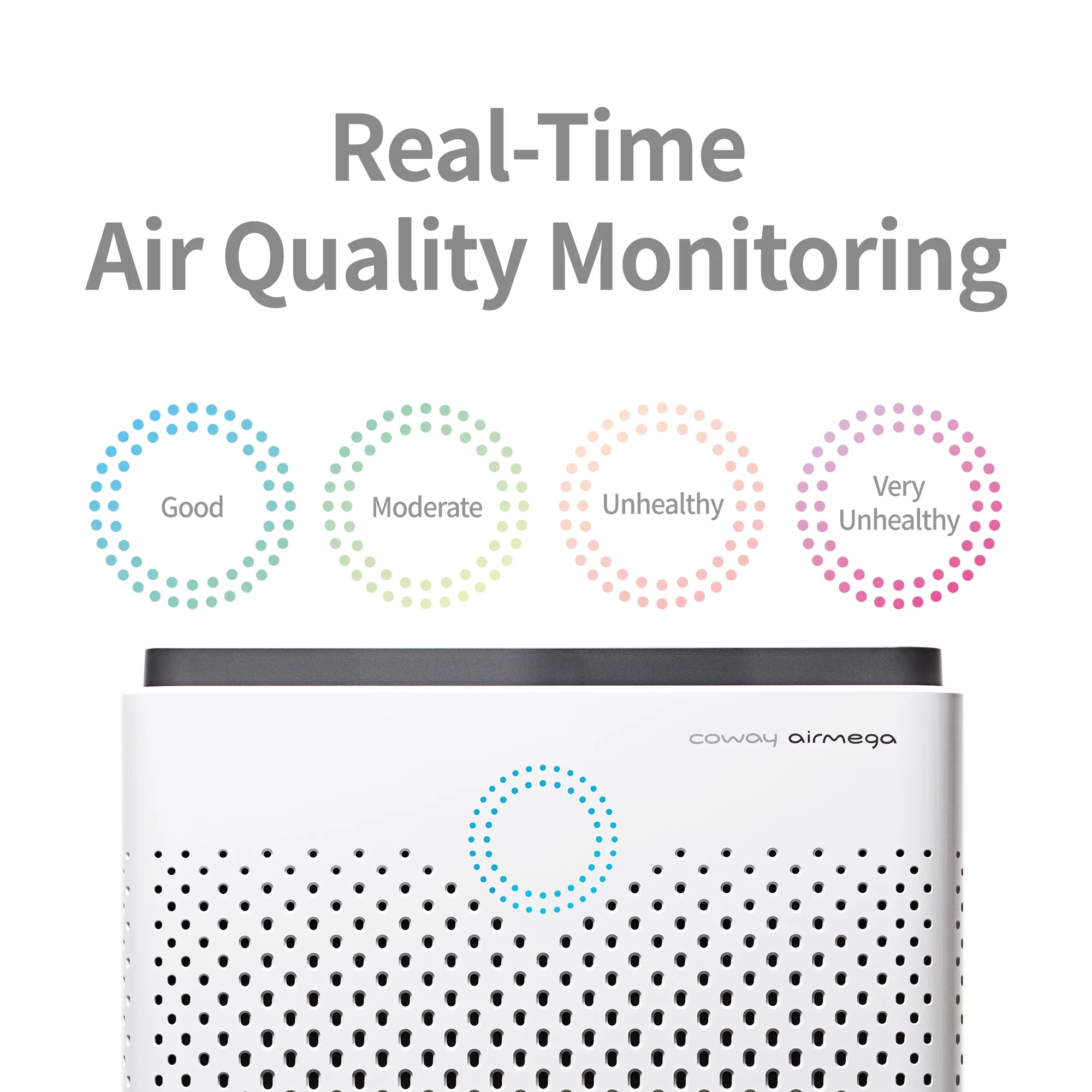 Graphite True HEPA Air Purifier with 1560 sq ft Coverage Y2897