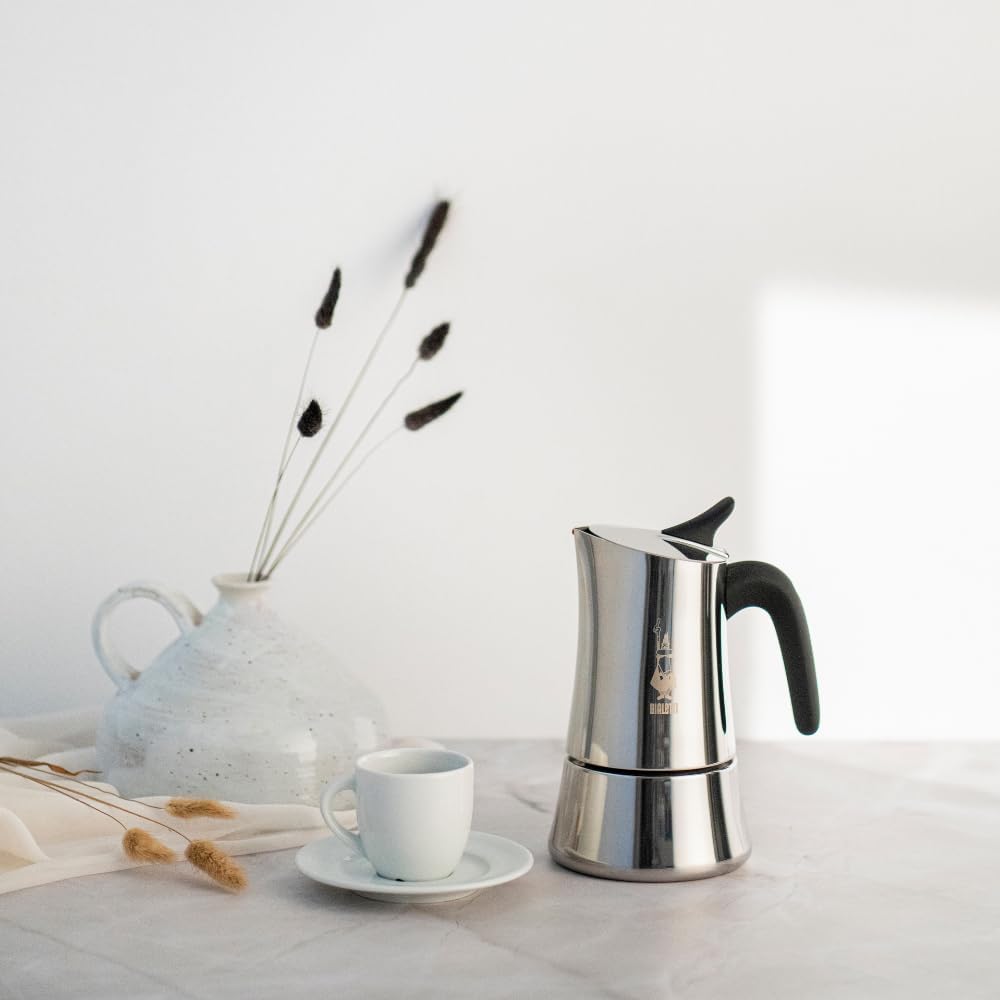 Stainless Steel 6 Cup Espresso Maker D112873
