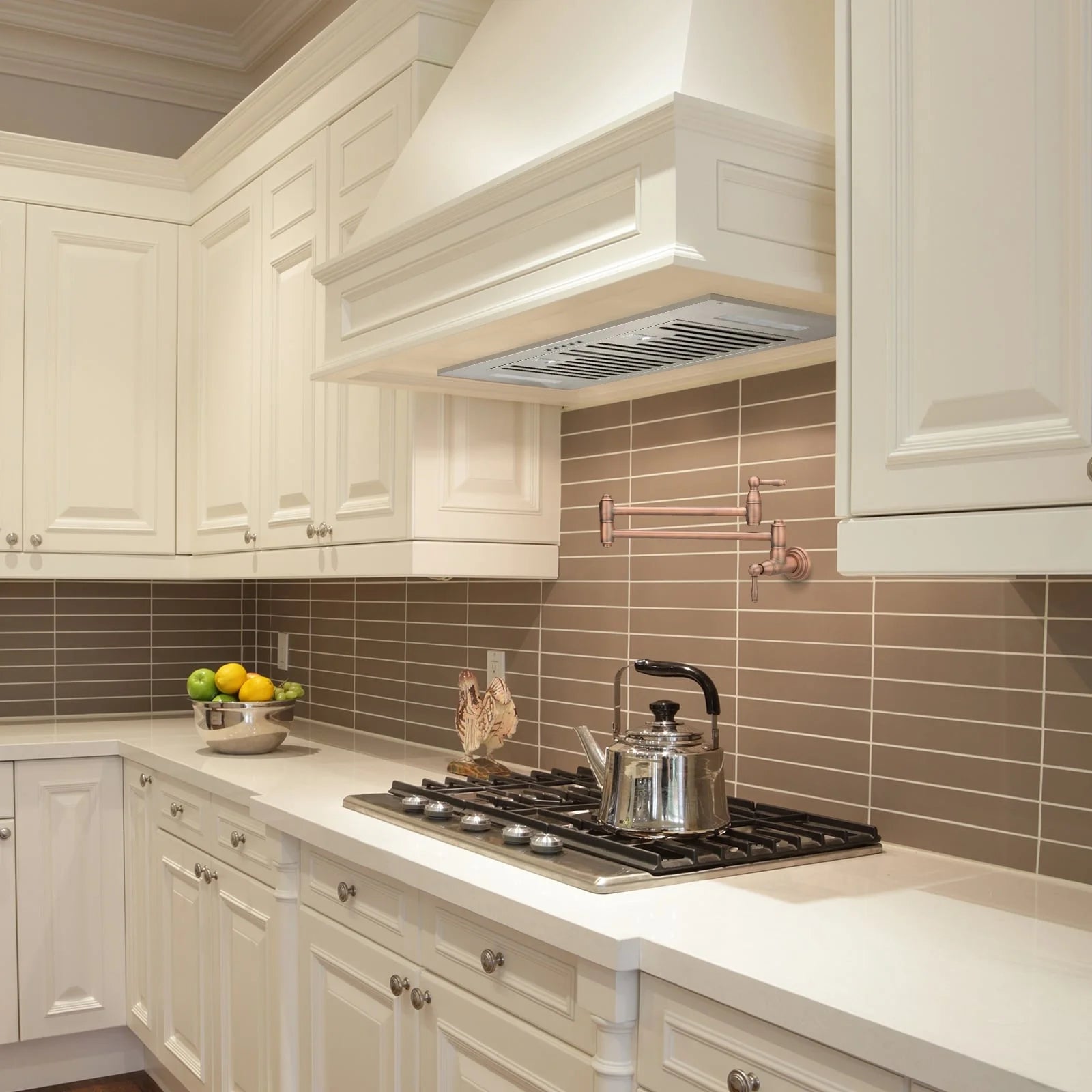 30 inch Stainless Steel Range Hood Insert with LED Lights J3840