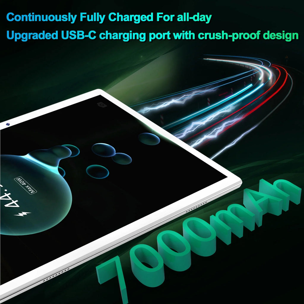 10 Inch Android 13.0 Tablet, 128GB ROM+16GB RAM, Octa-Core, FHD Display I5833