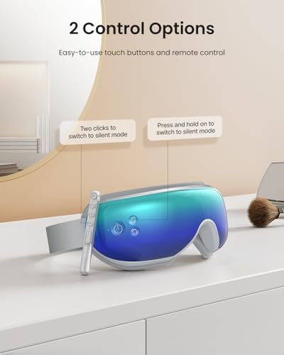 Eye Massager with Heat Compression Sleep Mask B8913