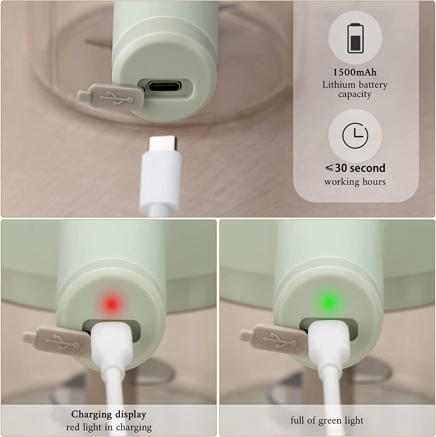 4 in 1 Rechargeable Electric Vegetable Cutter Set E983