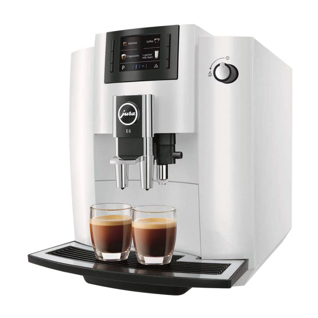 Piano White Automatic Espresso Machine P1575