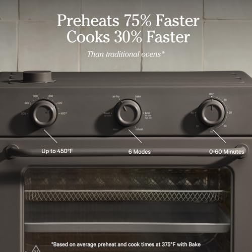 6-in-1 Air Fryer & Toaster Oven with Steam Infusion F785