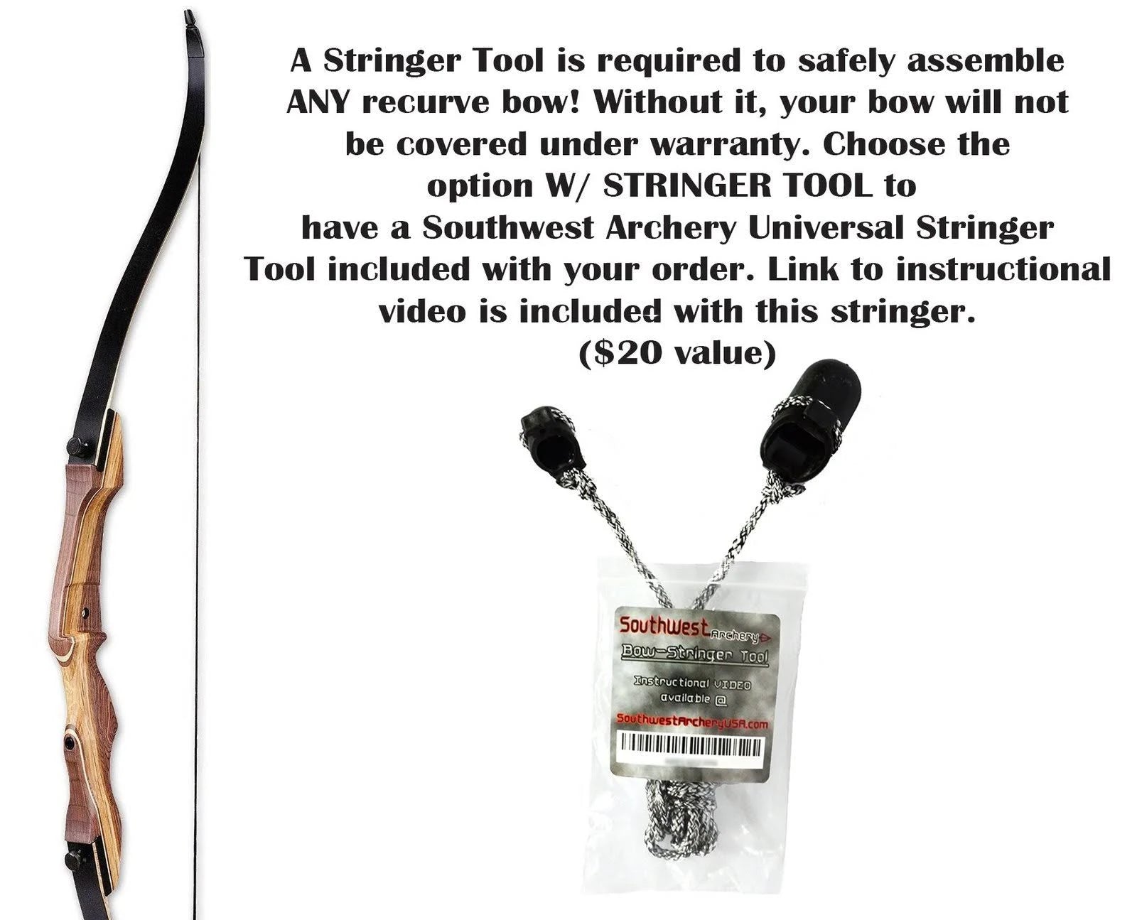 62 inch Recurve Bow C243