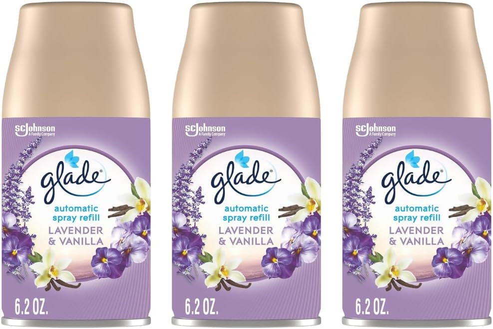 3-Pack Lavender and Vanilla 6.2 OZ Automatic Spray Refill A22233
