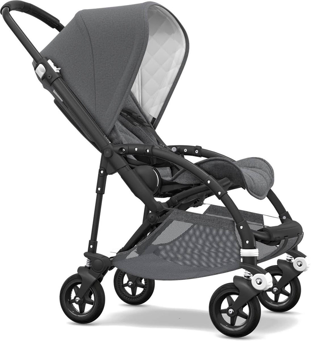 Black/Grey Melange Complete Stroller V423501