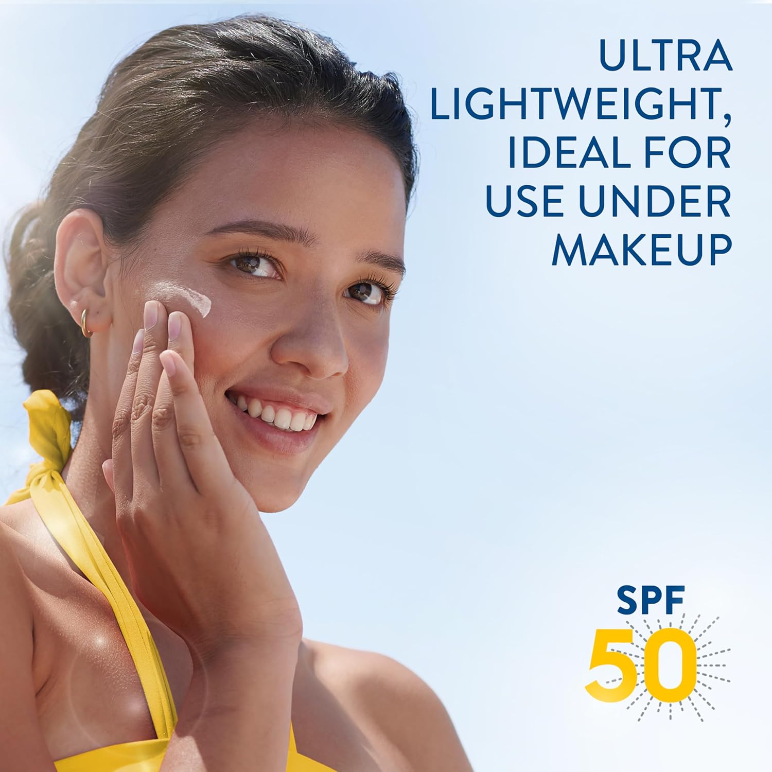 Unscented 100% Mineral Liquid Sunscreen SPF 50 with Zinc Oxide, 1.7 Fl Oz M9578
