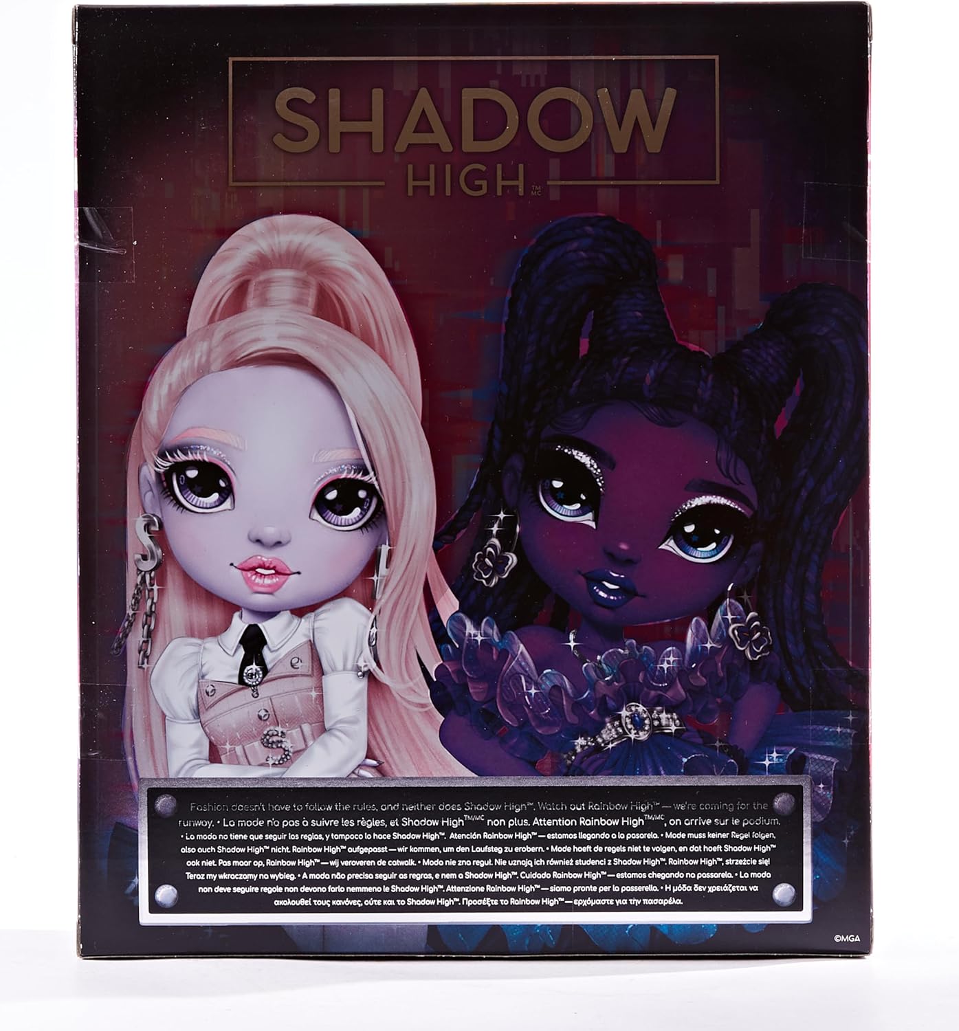 Purple Fashion Doll with 10+ Colorful Play Accessories R10452