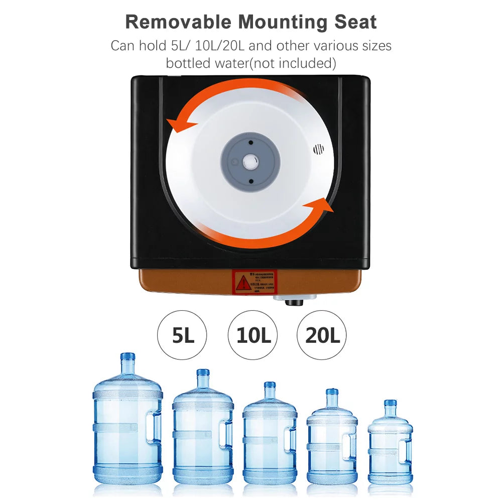 Loading Water Cooler Dispenser with Hot Cold Room Temperature Water Countertop Water Dispenser Z7381