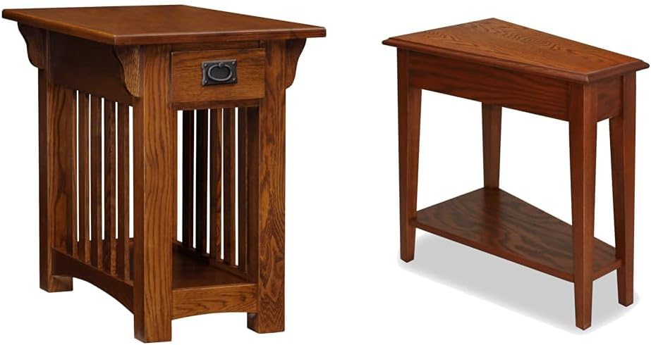 Solid Wood Medium Oak Side Table K23985