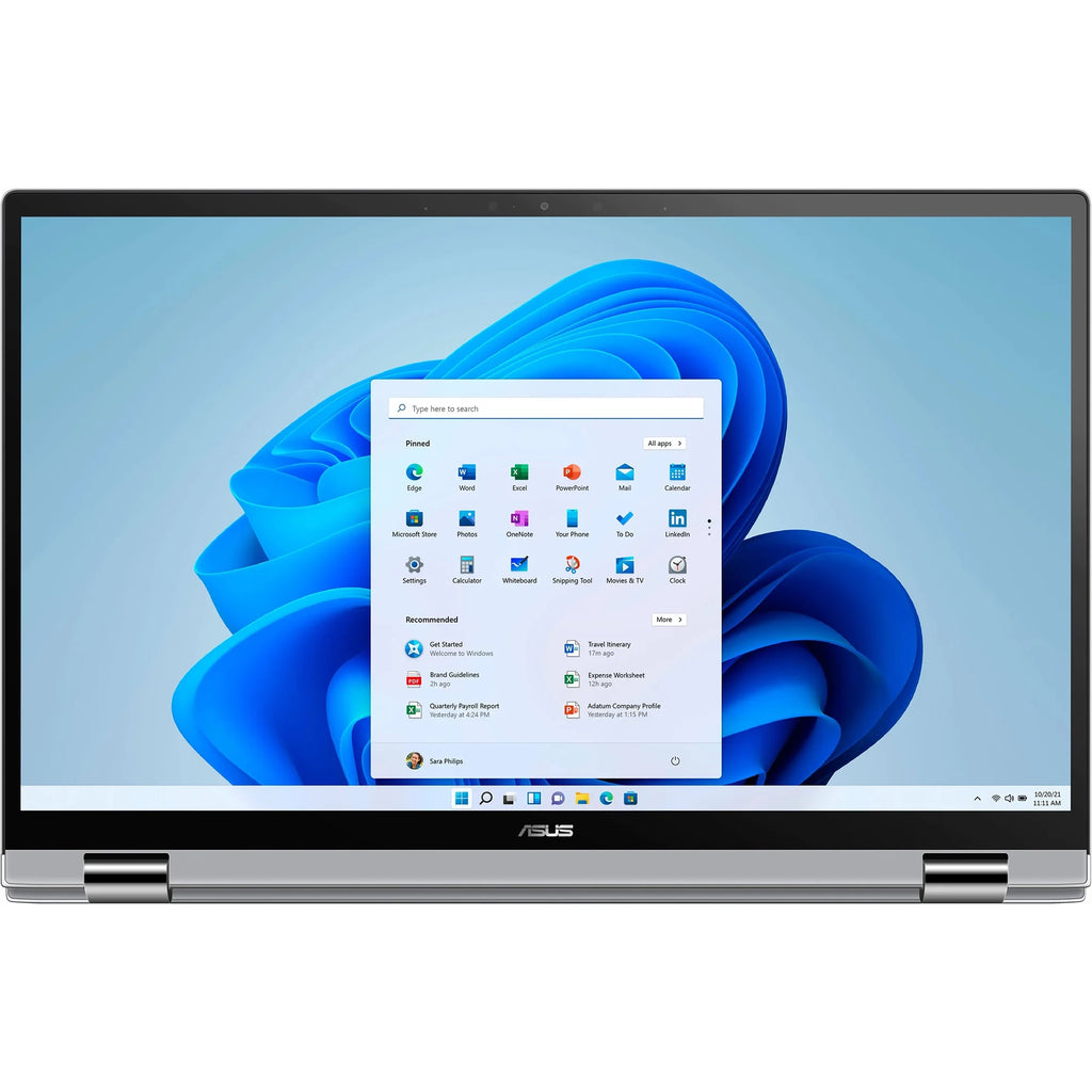 Silver 15.6" FHD IPS Touchscreen 2-in-1 Laptop AMD Ryzen 7 8GB DDR4 2TB SSD NVIDIA GeForce MX450 I504587