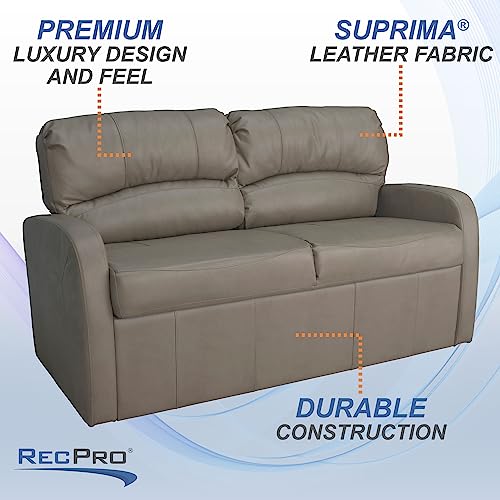 65" Jack Knife RV Sleeper Sofa with Arms (Mahogany) L19695
