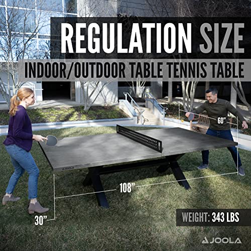 Outdoor Table Tennis Table with Steel Ping Pong Net Set W516