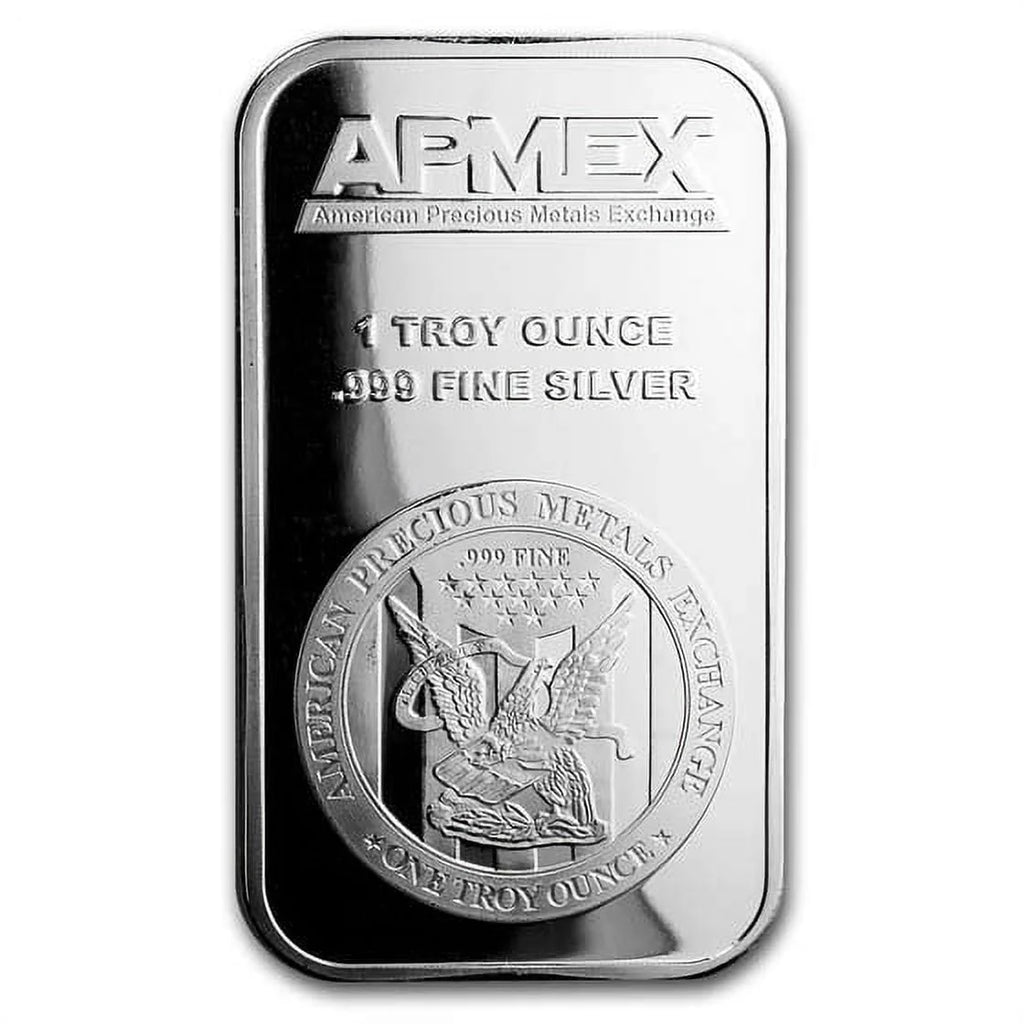 1 oz Silver Bar (Lot of 5 Bars) D334086