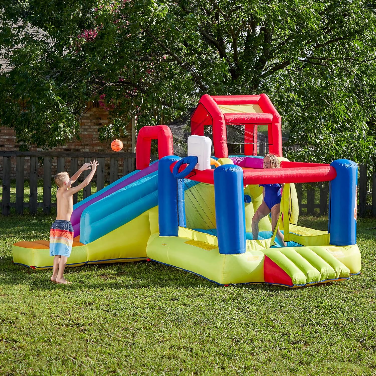 Bounce House with Slides D158