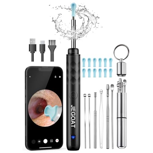 Ear Cleaner with Camera, 6 LED Lights and 10 Ear Picks Z7036