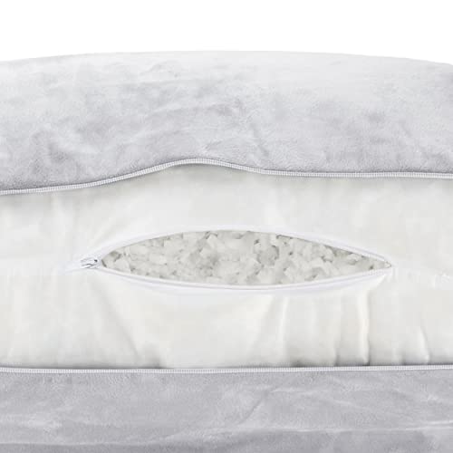 Black Standard+ Original Reading Pillow with Arms, Shredded Memory Foam G42278