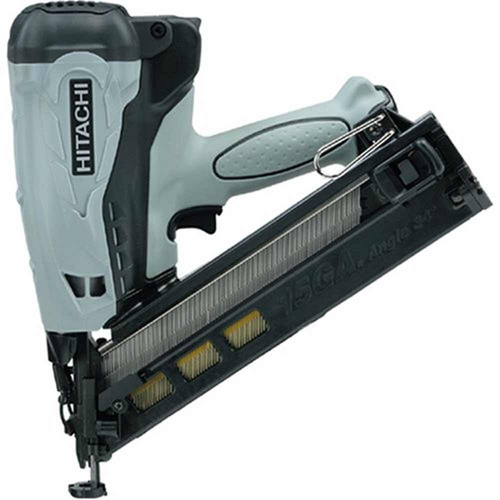 15 Gauge 2-1/2-Inch GAS Powered Angled Finish Nailer J849