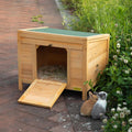 24′′L Waterproof Wooden Outdoor Rabbit Enclosure V58453