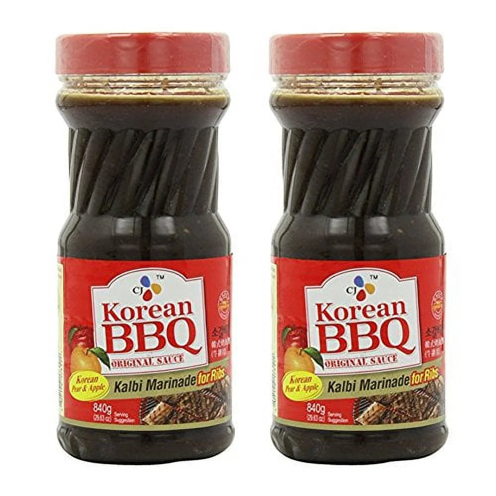 2 Packs Korean BBQ Sauce, 29.63-Ounce Bottle O46634