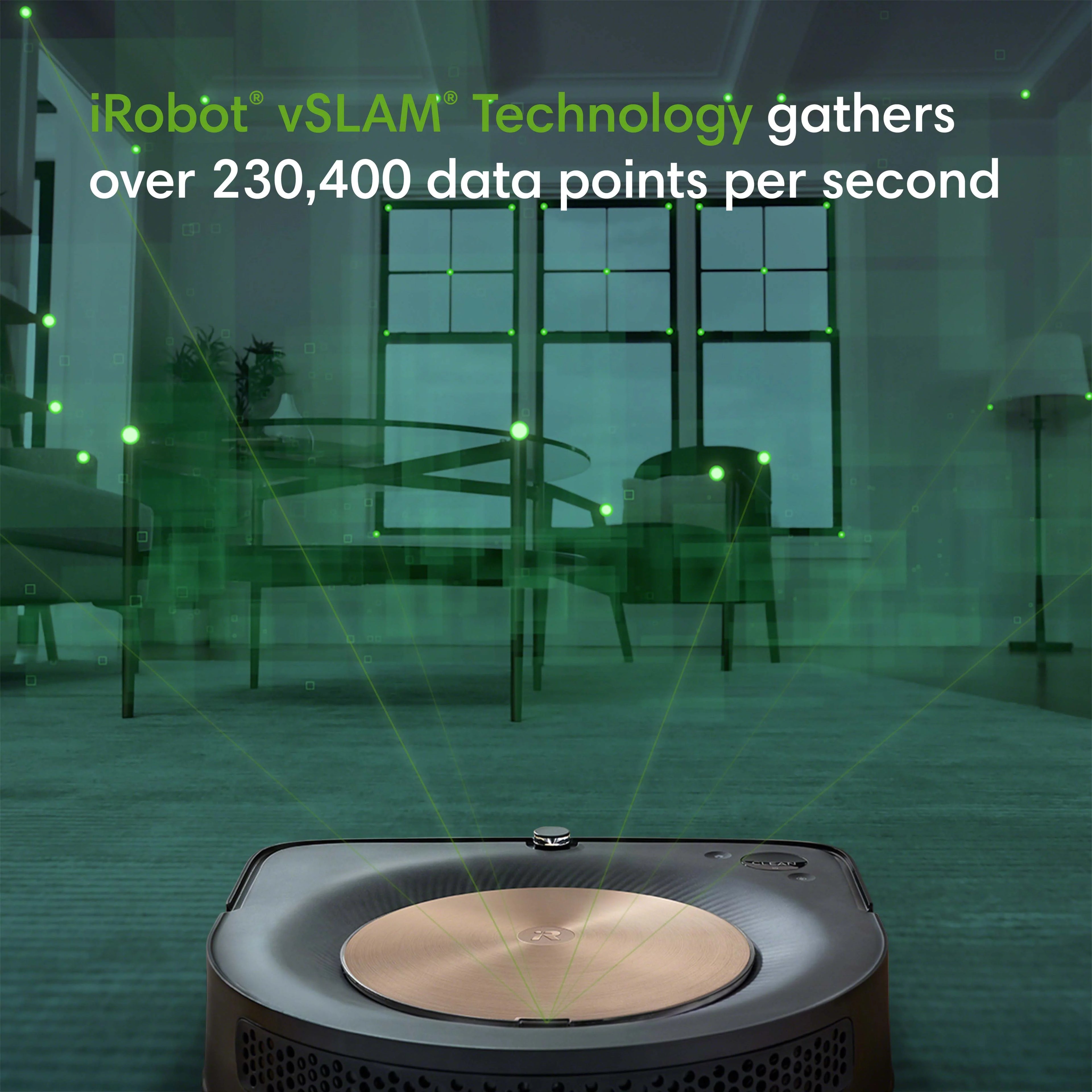 Robot Vacuum with Wi-Fi Connected Smart Mapping J711