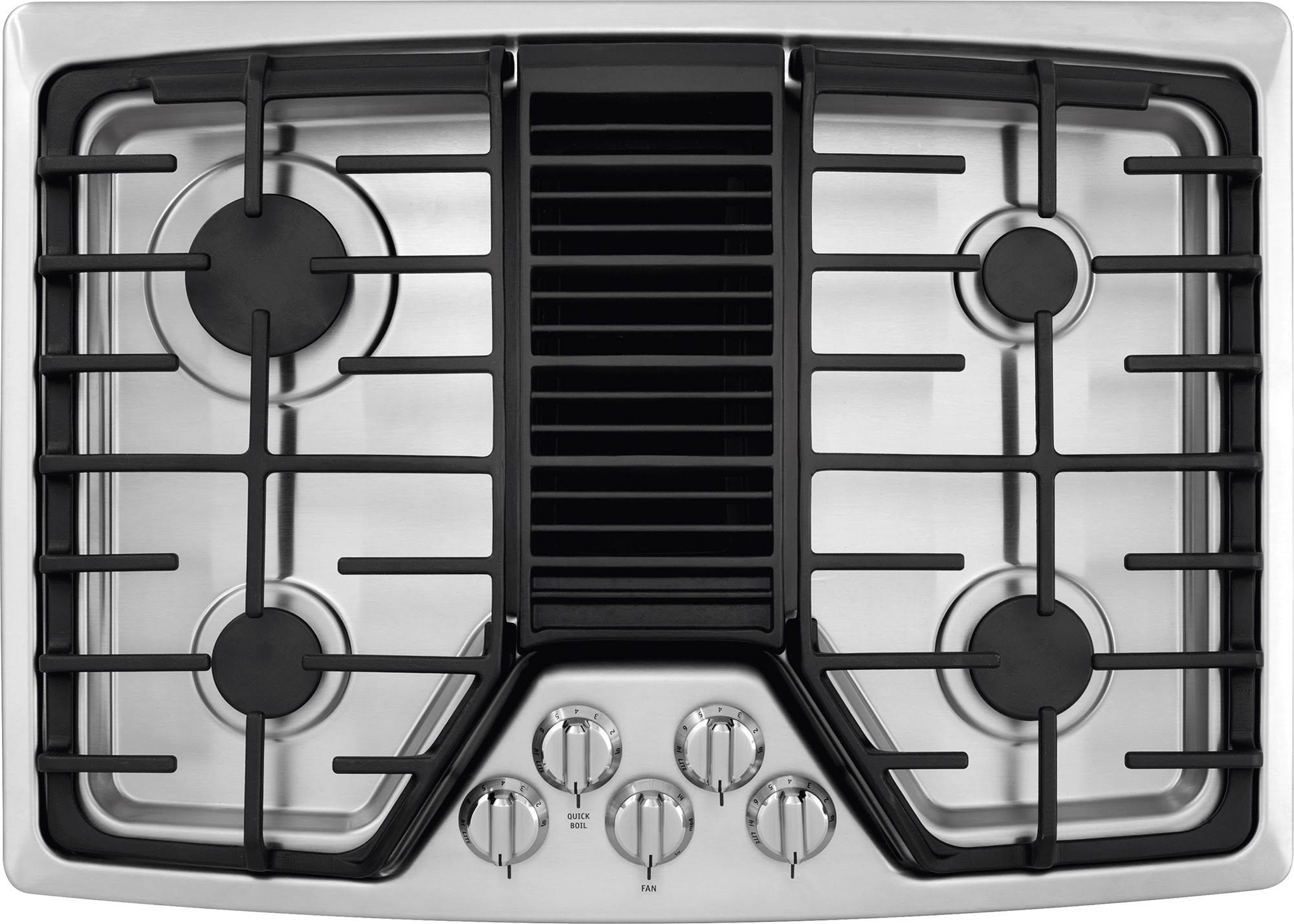 30x22 Gas Downdraft Cooktop Stainless Steel V35053