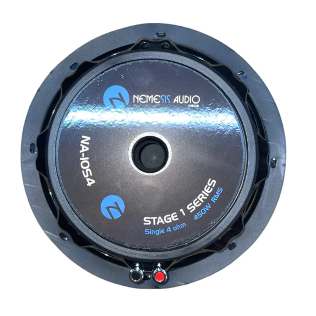 10" 450W RMS Single 4-Ohm Voice Coil Car Subwoofer Q94246
