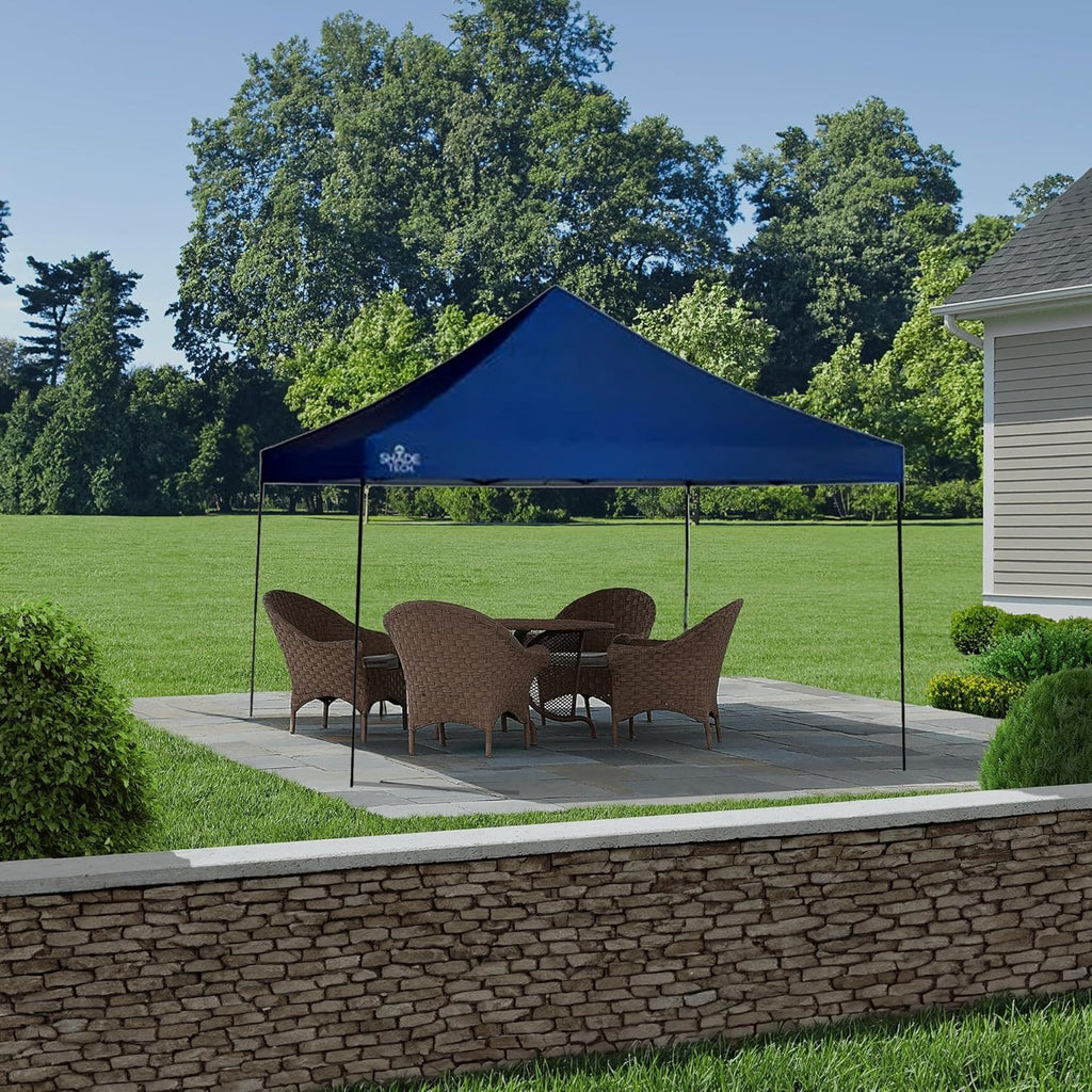 10' x 10' Blue Pop Up Canopy Tent L240339