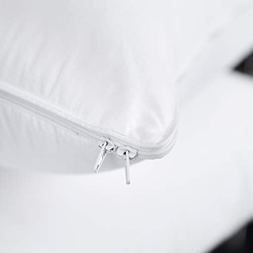 King Size Goose Feather Pillow with Cotton Cover Q169247