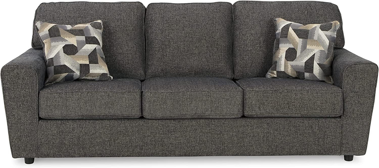 Gray Fabric & Wood Sofa G575