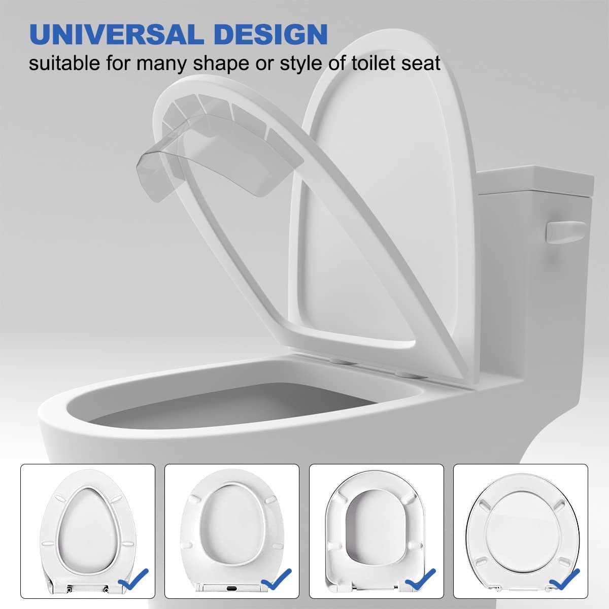 5 Pack Pee Guard for Toilet Seat X424556