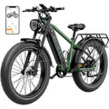 750W Fat Tire Electric Bike with 48V 18Ah Removable Battery U786019