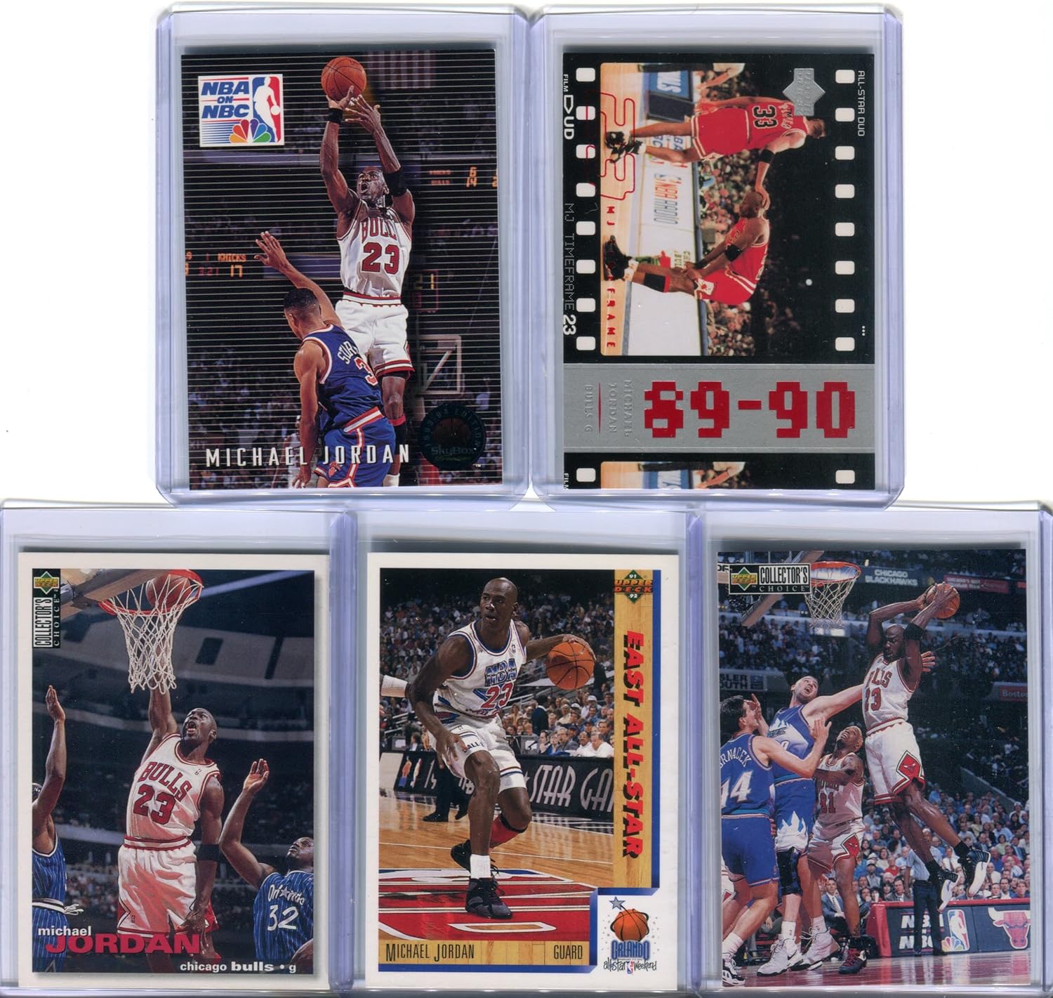 5 Card Lot Basketball Cards G34114