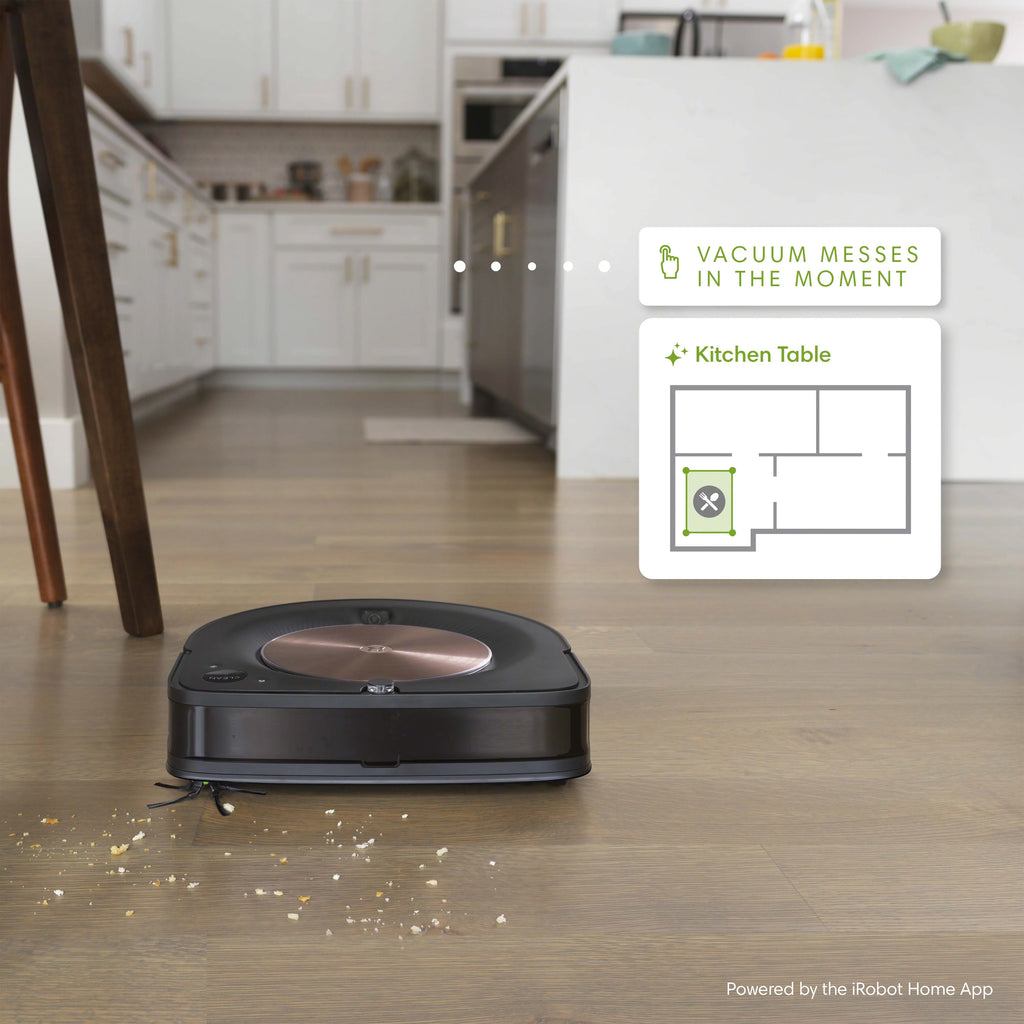 Robot Vacuum with Wi-Fi Connected Smart Mapping J711