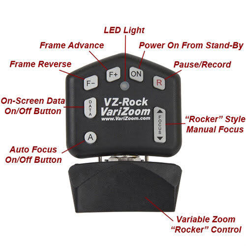 Variable-Rocker Control for DV Camcorders with Lanc Jack X158