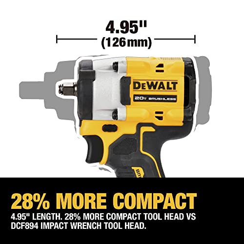 20V MAX 3/8 in. Cordless Impact Wrench with Hog Ring Anvil U1164