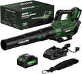 20V Cordless Leaf Blower, 580CFM, 4.0Ah Battery, 2A Fast Charger, 3 Levels Adjustable Speed Up to 160MPH M760