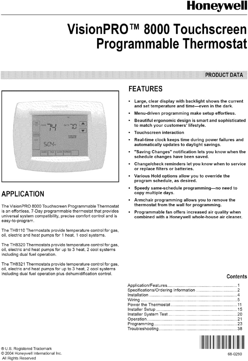 Digital Thermostat L5903