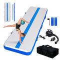 10/13ft Inflatable Tumble Track 4in Thick Air Floor with Electric Pump U8855