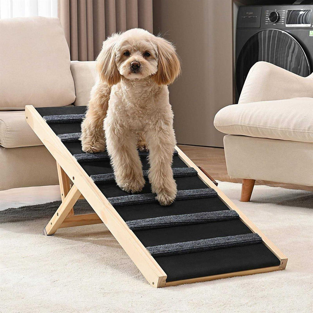Folding Pet Ramp for Bed Adjustable Dog Ramp M6662