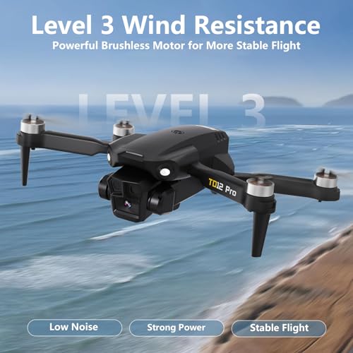4K HD Camera Foldable Drone with Carrying Case V79444