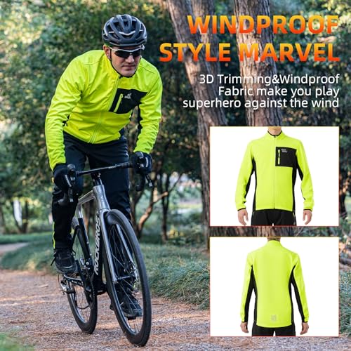 Winter Thermal Cycling Jacket with 3 Pockets K317547