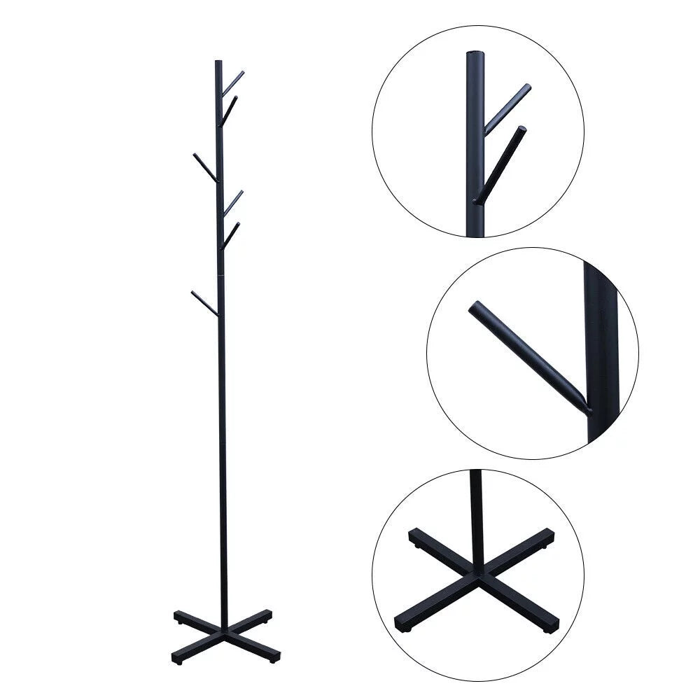 Metal Coat Rack with 7 Hooks U5251
