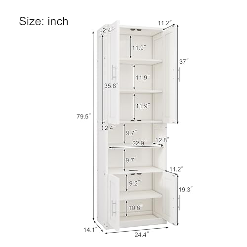 Queen Murphy Bed with 2 Side Cabinet Storage Shelf, Metal Frame, Brown D91055