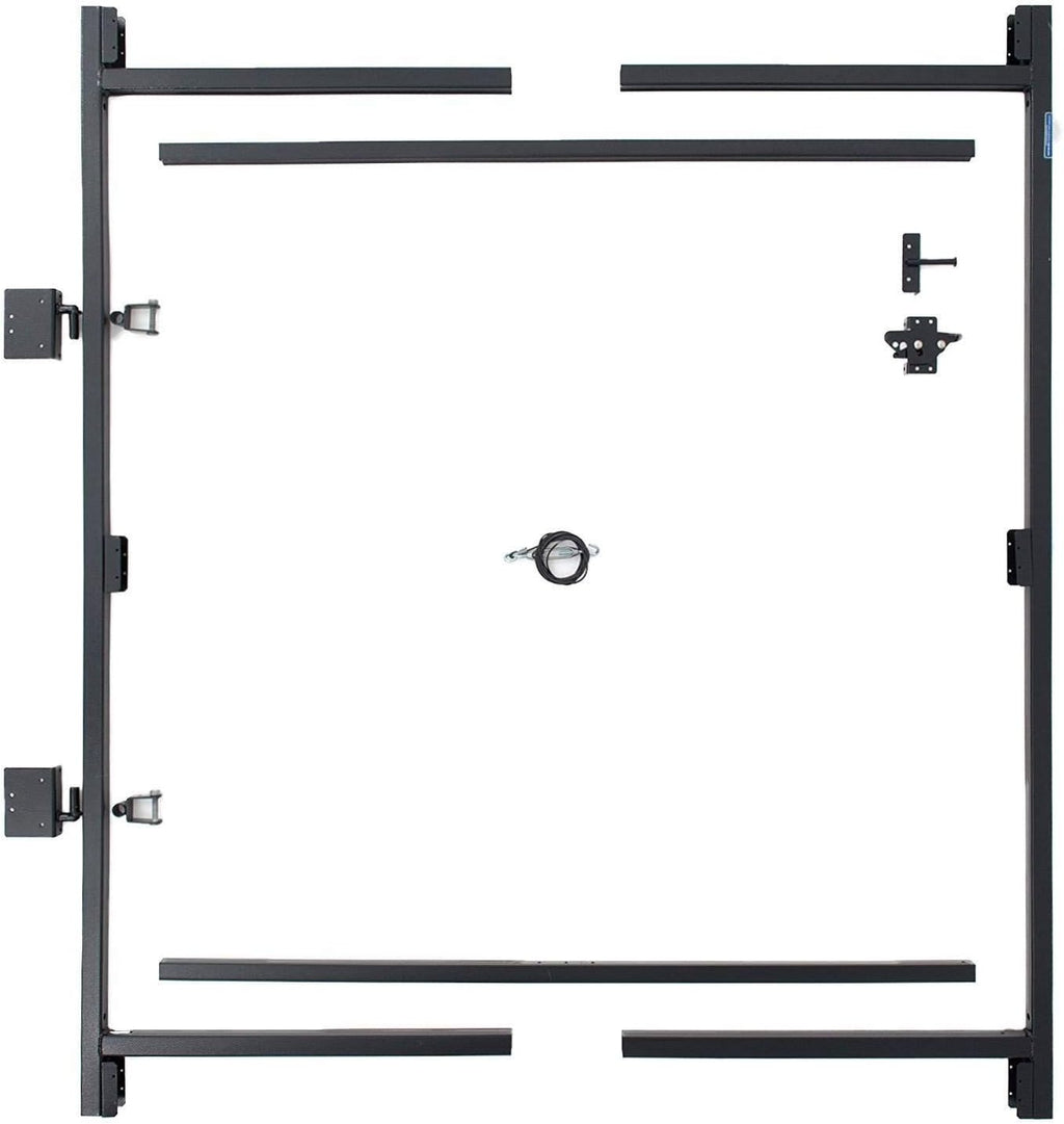 Steel Frame Gate Adjustable Building Kit, 60 to 96 Inches Wide and 6 Inches High, 3 Pack V8427