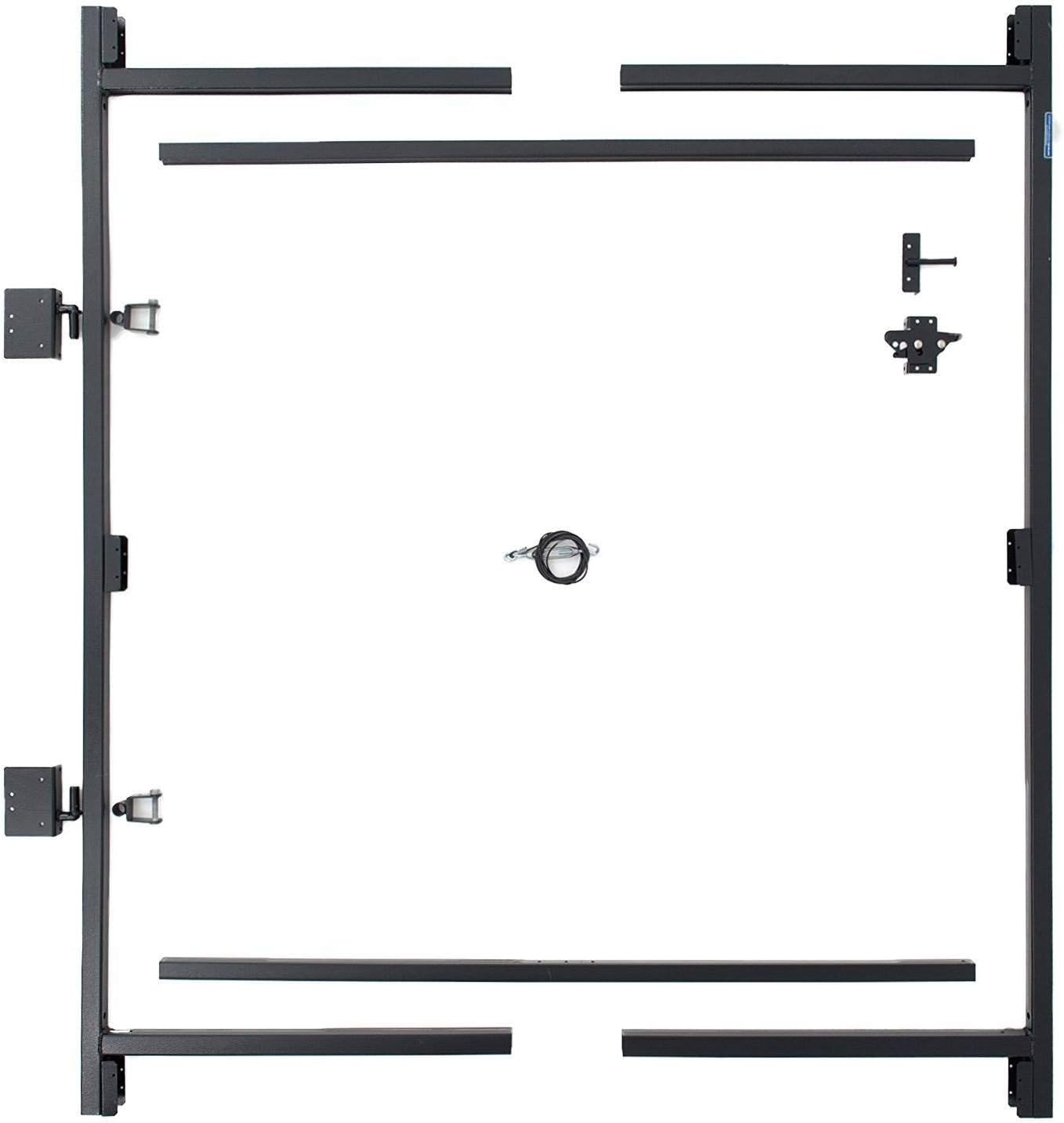 Steel Frame Gate Adjustable Building Kit, 60 to 96 Inches Wide and 6 Inches High, 3 Pack V8427