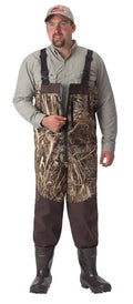 1200 Gram Breathable Bootfoot Zippered Wader Red 9 H75608