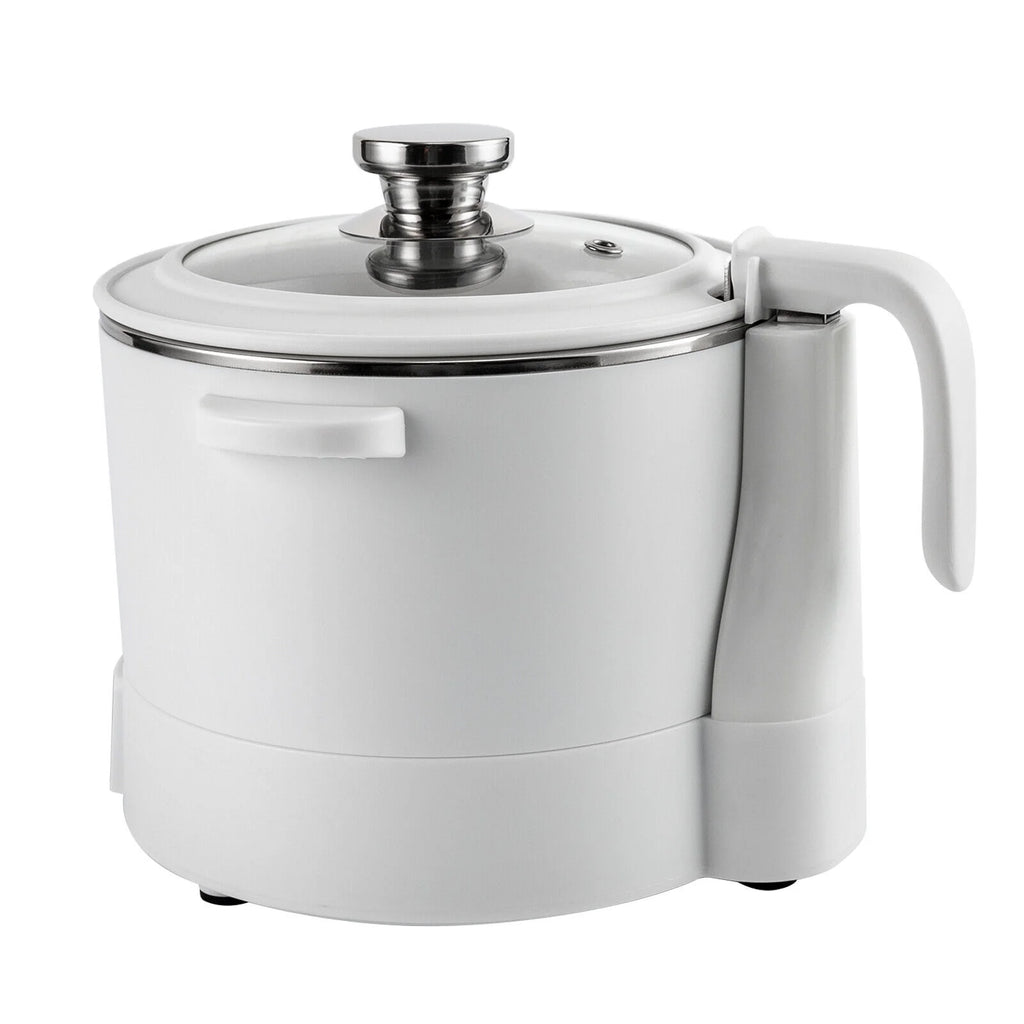 3L Automatic Lifting Electric Hot Pot with Steaming Basket 304 Stainless Steel T28430