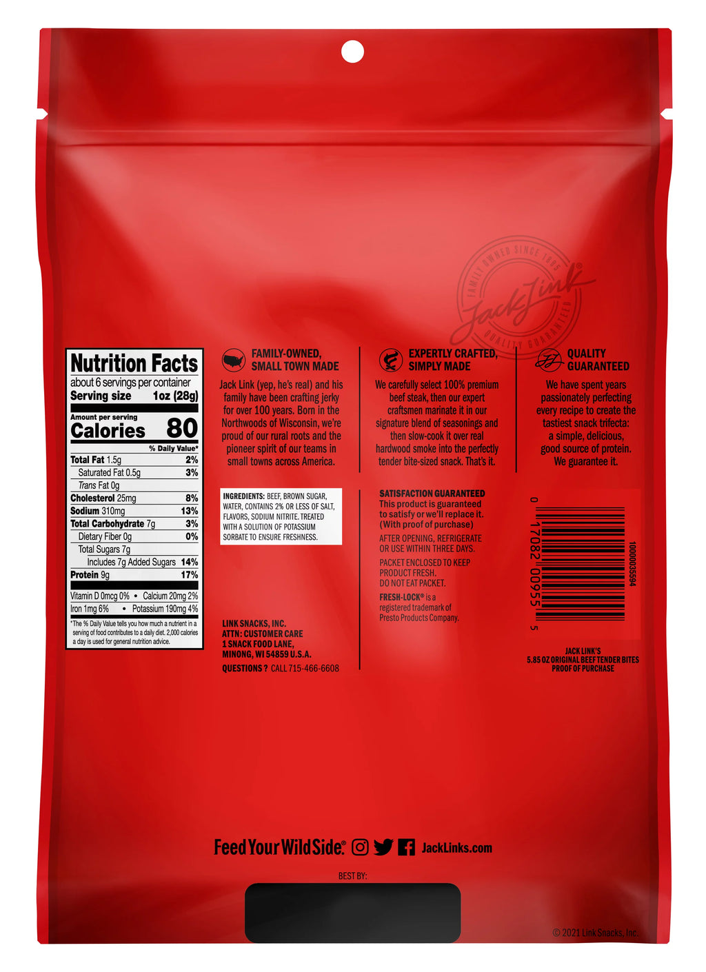5.85oz Beef Tender Bites F10550